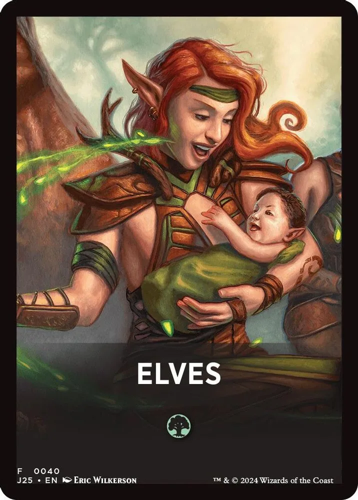 Elves Theme Card