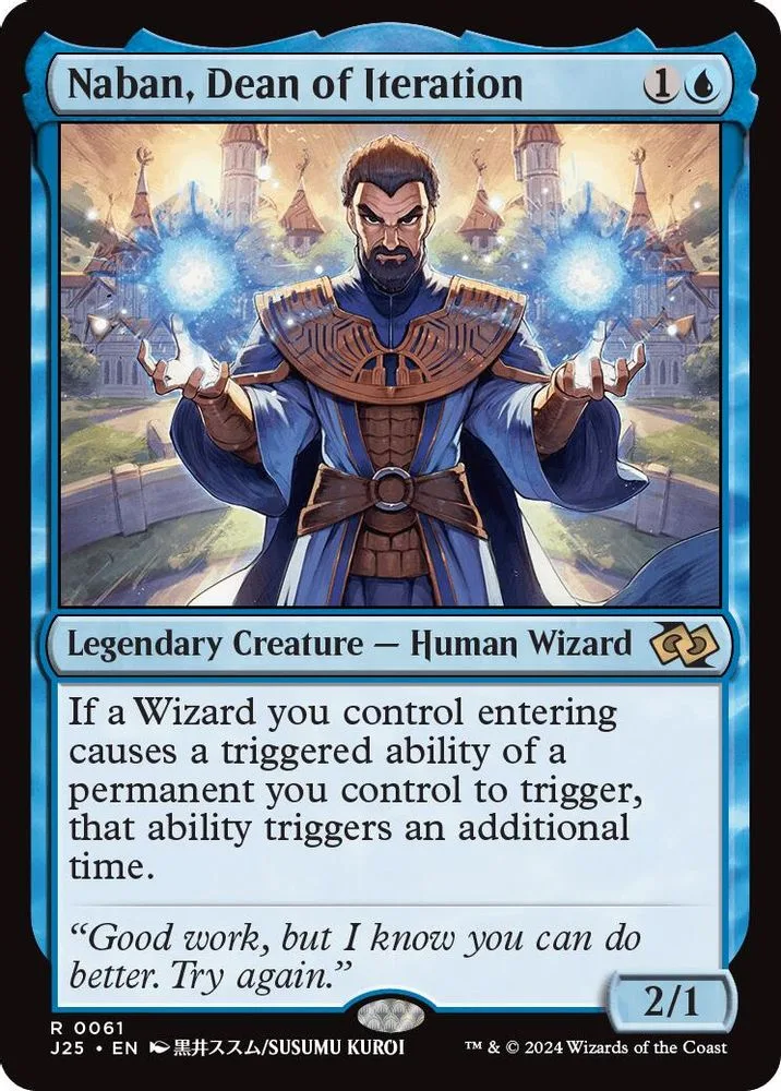 Naban, Dean of Iteration (Anime)