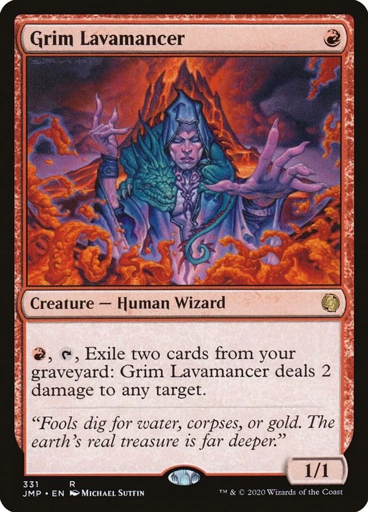 Grim Lavamancer