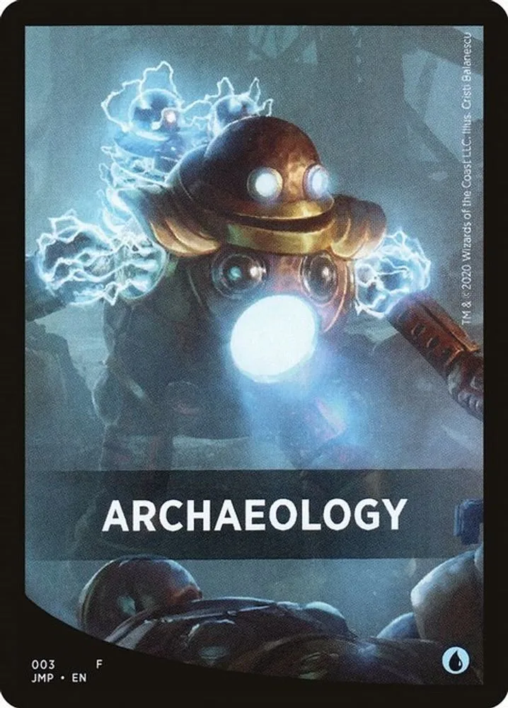 Archaeology Theme Card