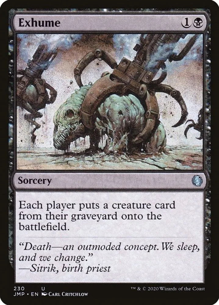 Exhume