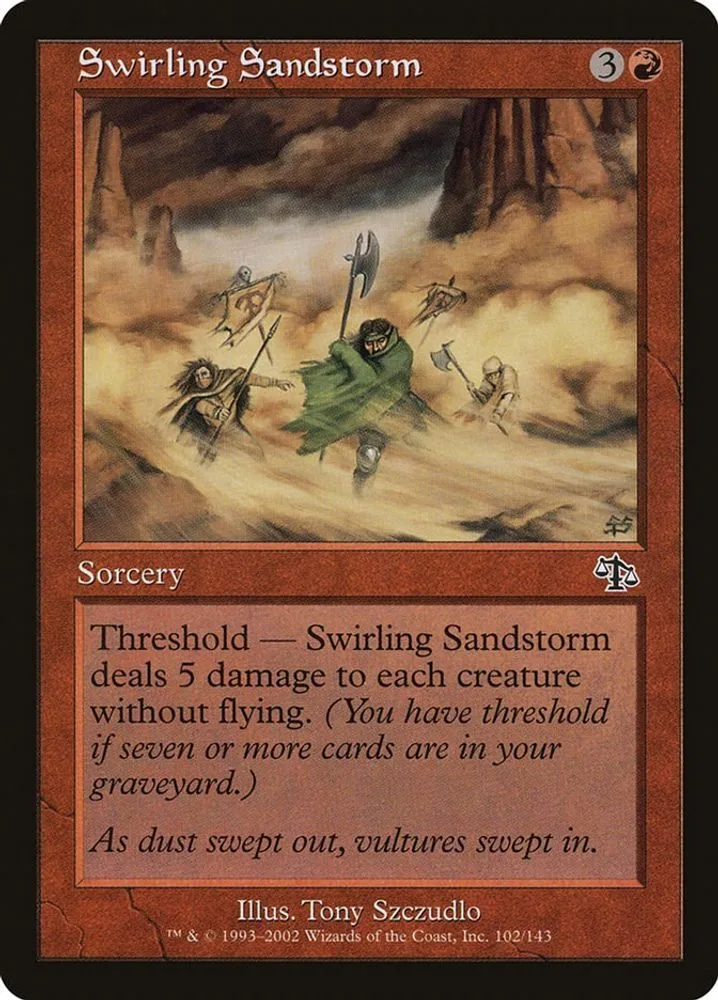 Swirling Sandstorm