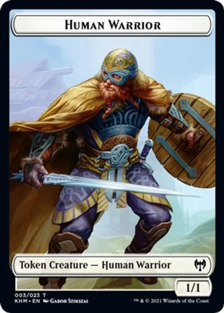 Human Warrior Token (Human Warrior Token)