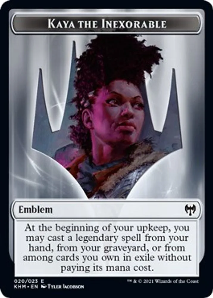 Emblem - Kaya the Inexorable (Emblem - Kaya the Inexorable)