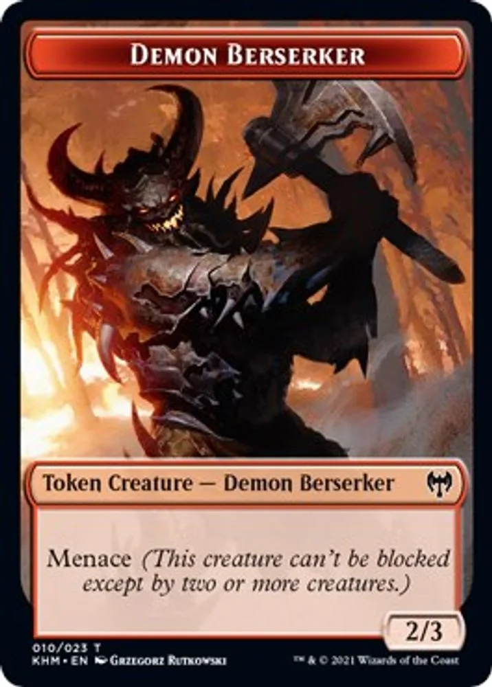 Demon Berserker Token (Demon Berserker Token)