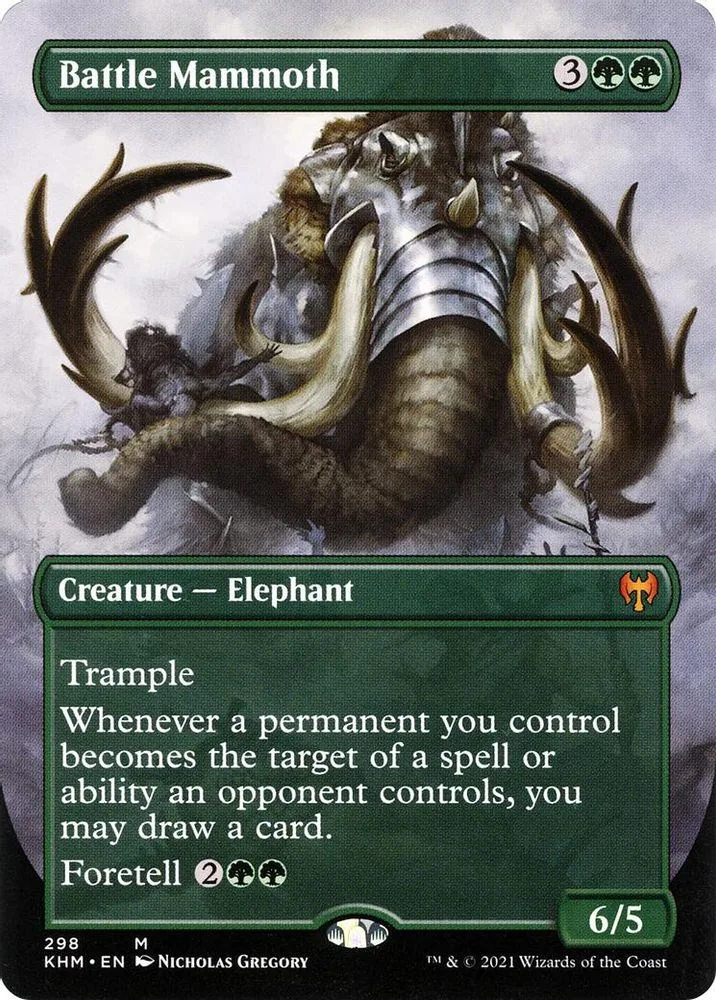 Battle Mammoth (Borderless)