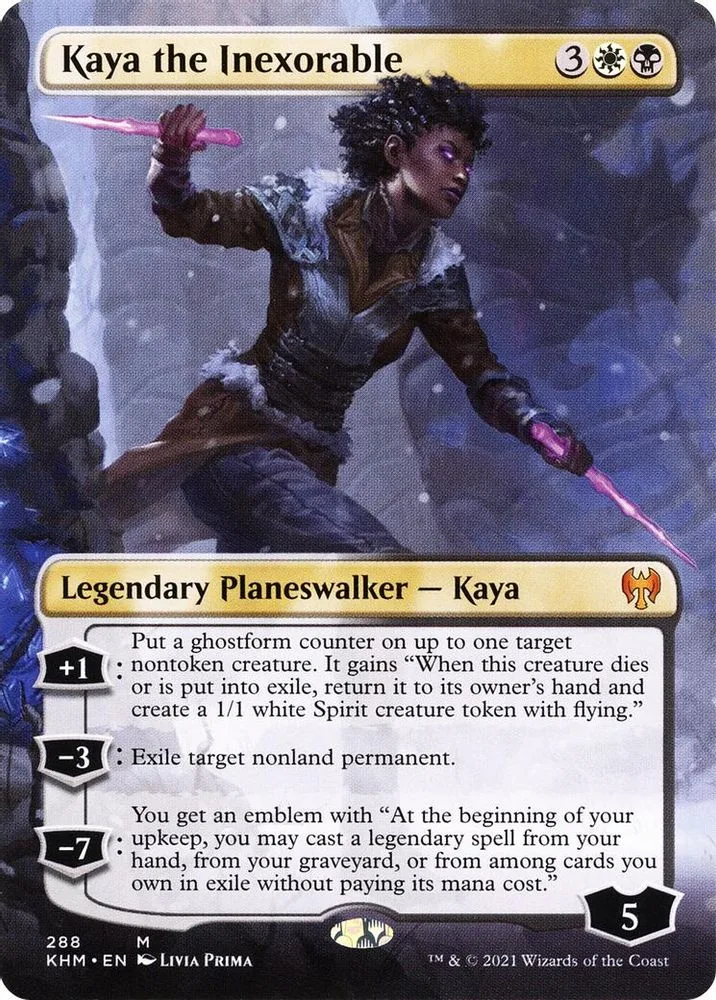 Kaya the Inexorable (Borderless)
