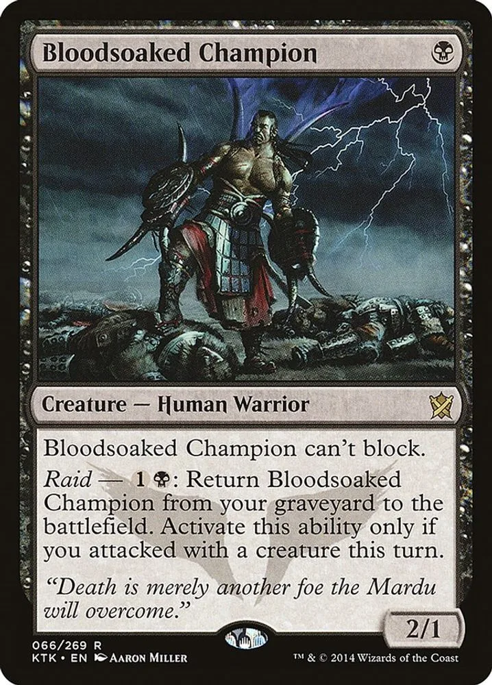Bloodsoaked Champion