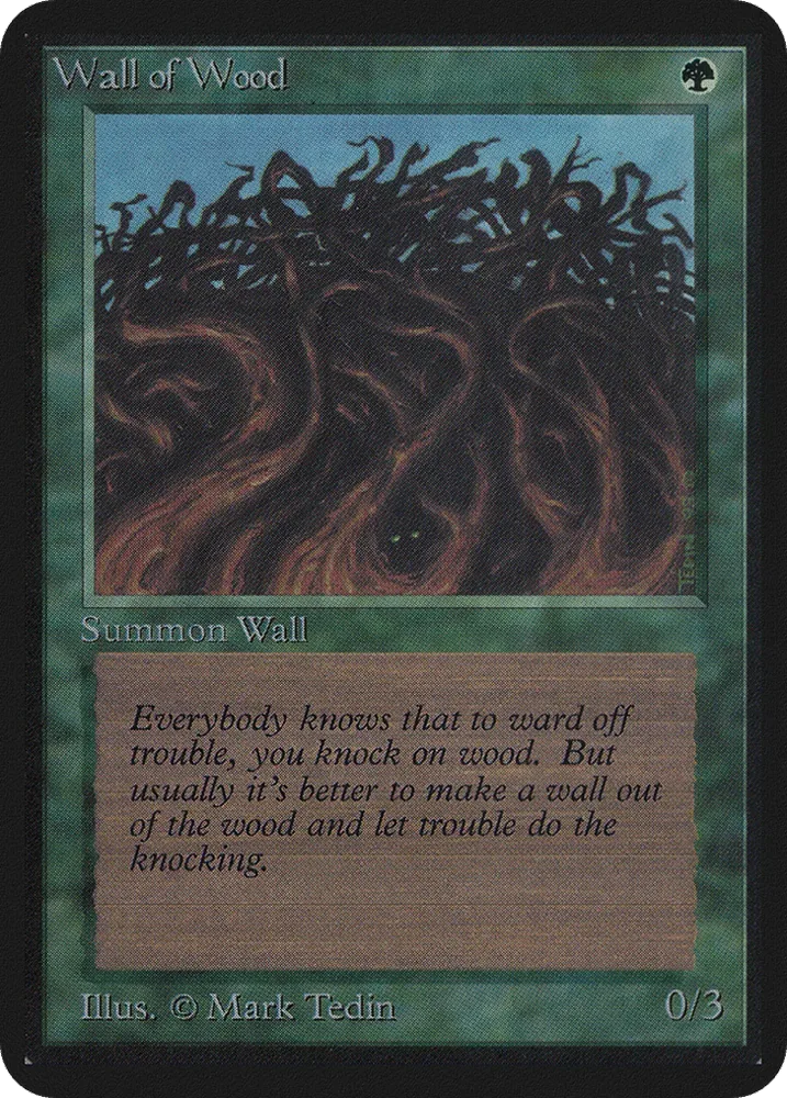 Wall of Wood