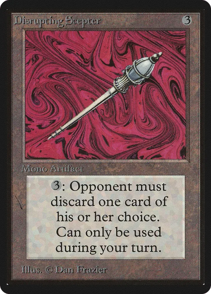 Disrupting Scepter