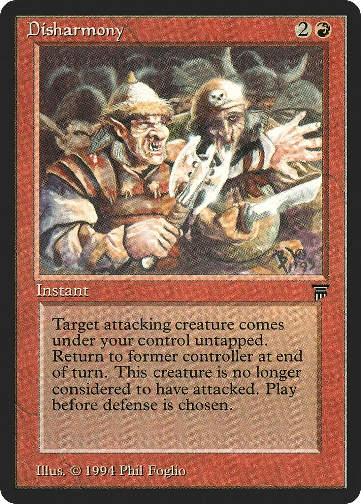 Disharmony