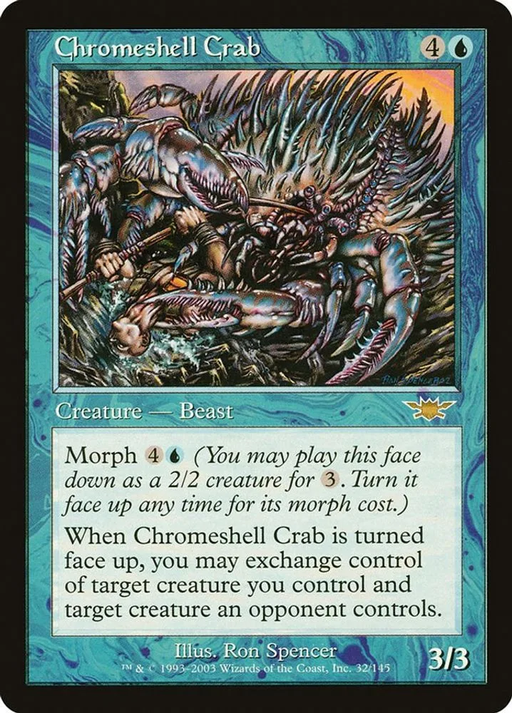 Chromeshell Crab