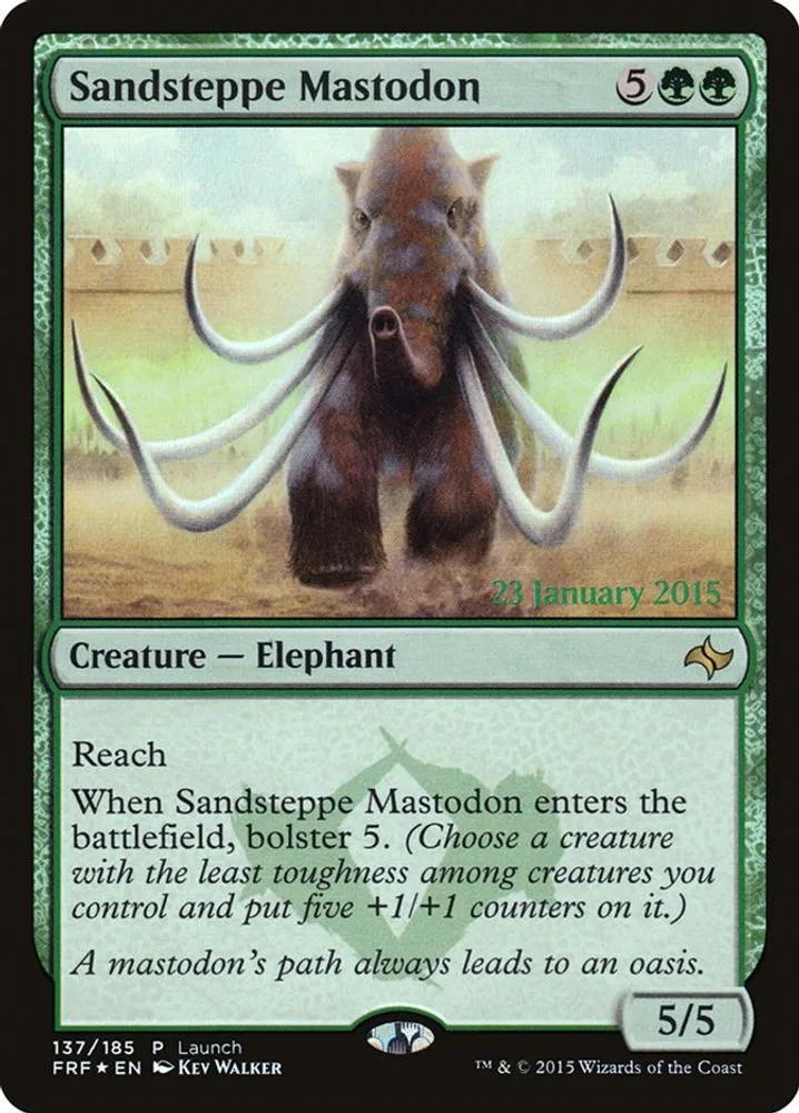 Sandsteppe Mastodon