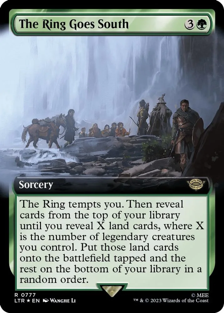 The Ring Goes South (Extended Art · Surge Foil)