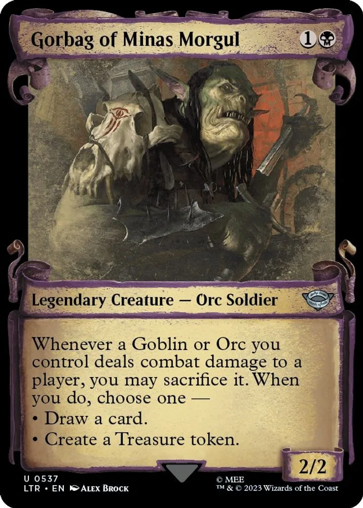 Gorbag of Minas Morgul (Showcase Scrolls)