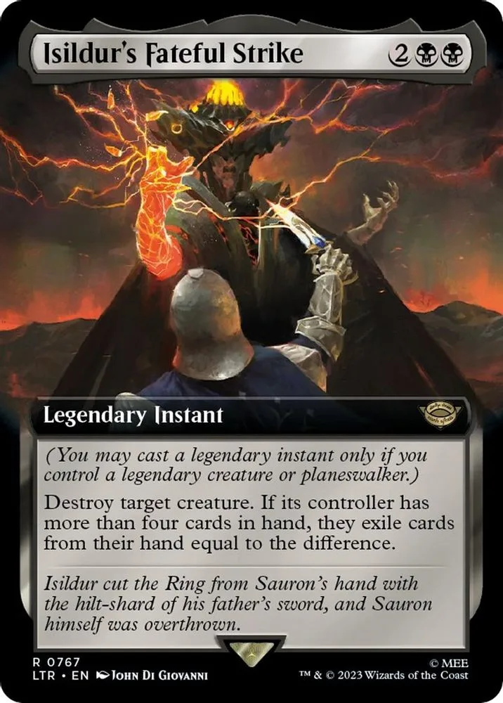 Isildur's Fateful Strike (Extended Art · Surge Foil)