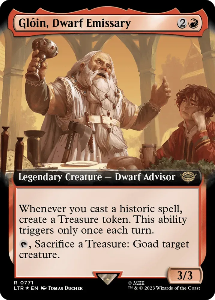 Gloin, Dwarf Emissary