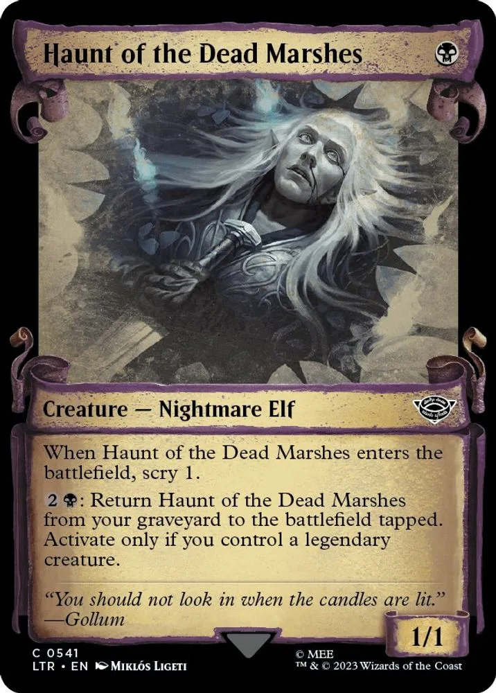 Haunt of the Dead Marshes (Showcase Scrolls)