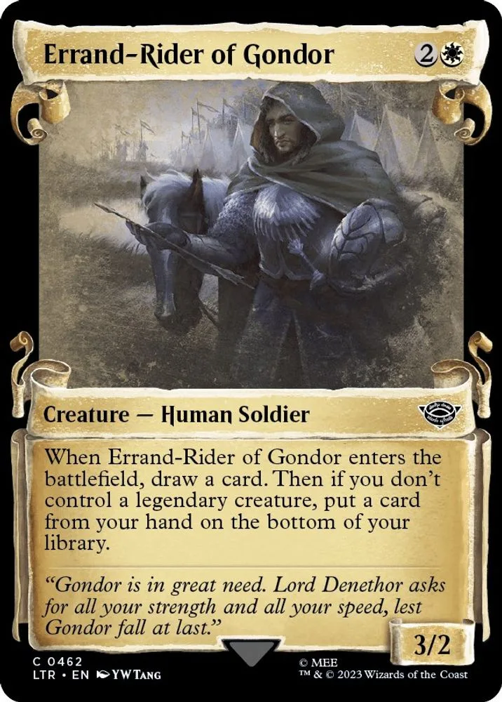 Errand-Rider of Gondor (Showcase Scrolls)