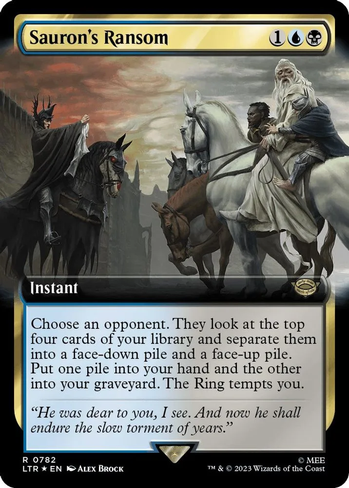 Sauron's Ransom (Extended Art · Surge Foil)
