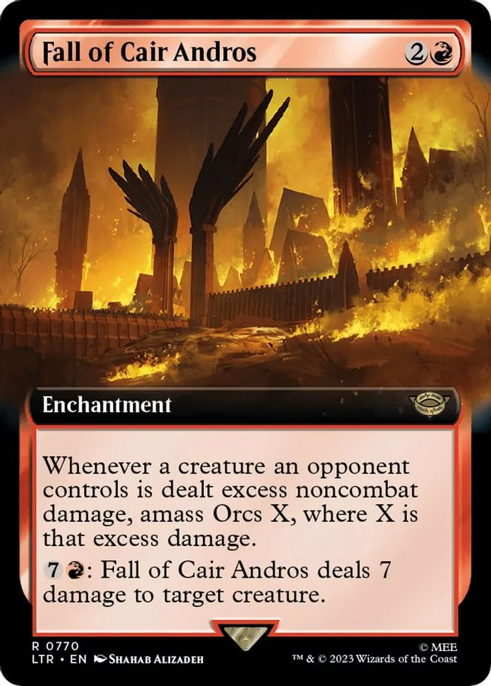 Fall of Cair Andros (Extended Art · Surge Foil)