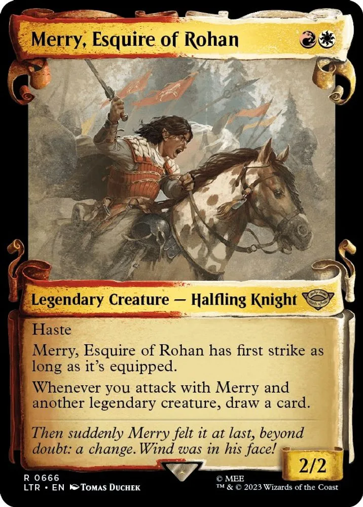 Merry, Esquire of Rohan (Showcase Scrolls)