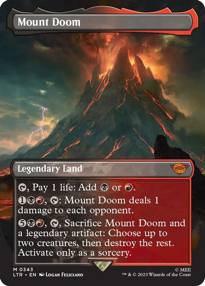 Mount Doom (Borderless)