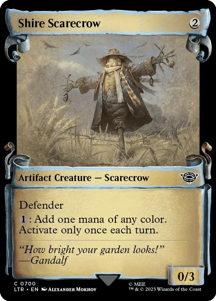 Shire Scarecrow (Showcase Scrolls)