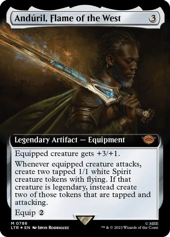 Anduril, Flame of the West (Extended Art · Surge Foil)
