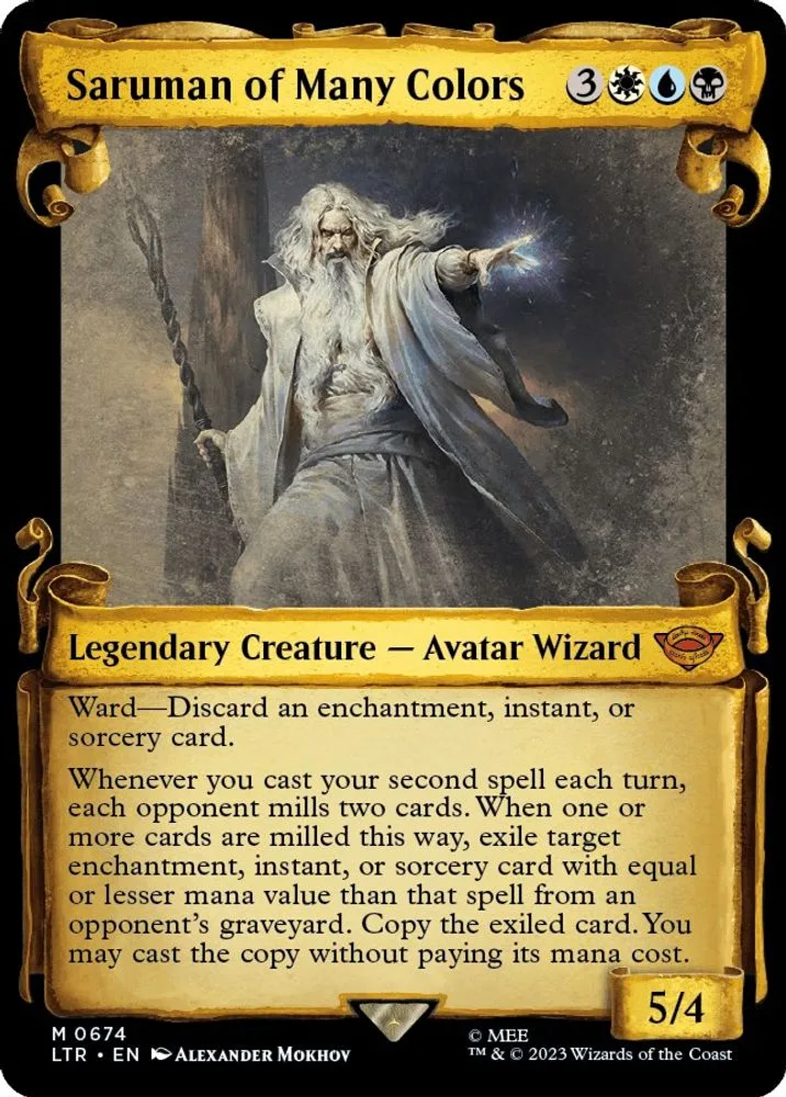 Saruman of Many Colors (Showcase Scrolls)