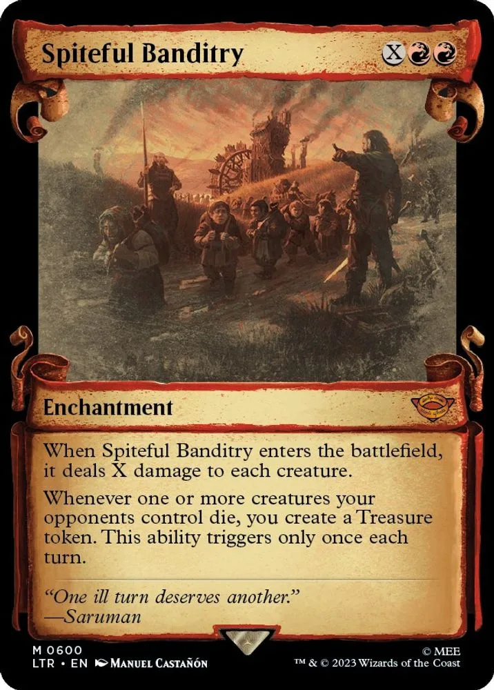 Spiteful Banditry (Showcase Scrolls)