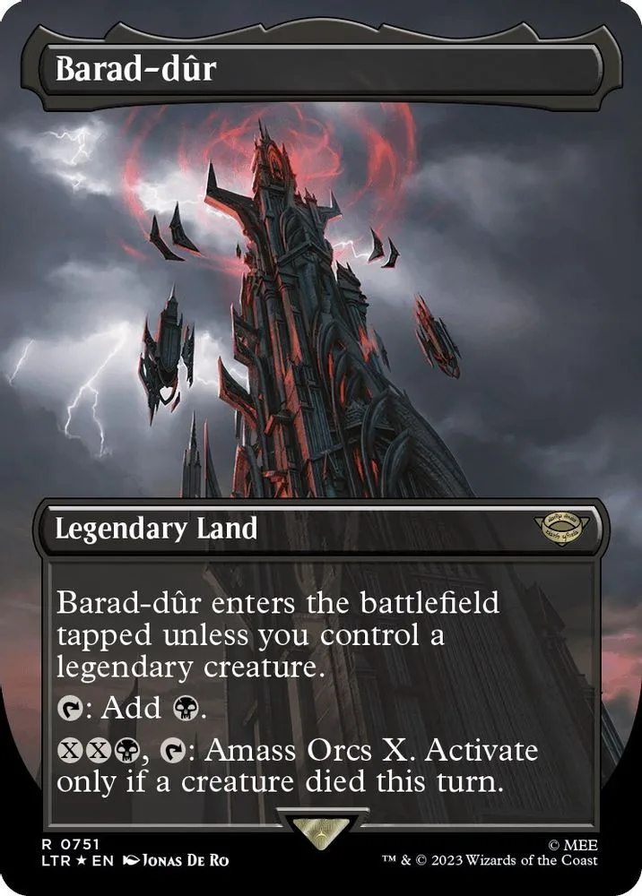 Barad-dur (Borderless · Surge Foil)