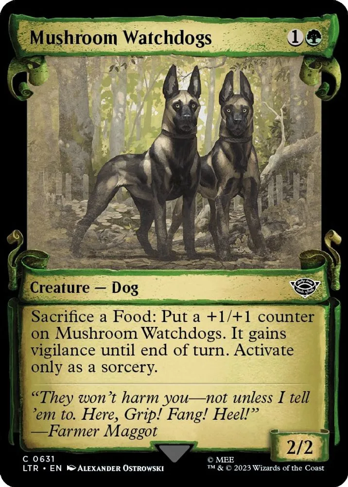 Mushroom Watchdogs (Showcase Scrolls)