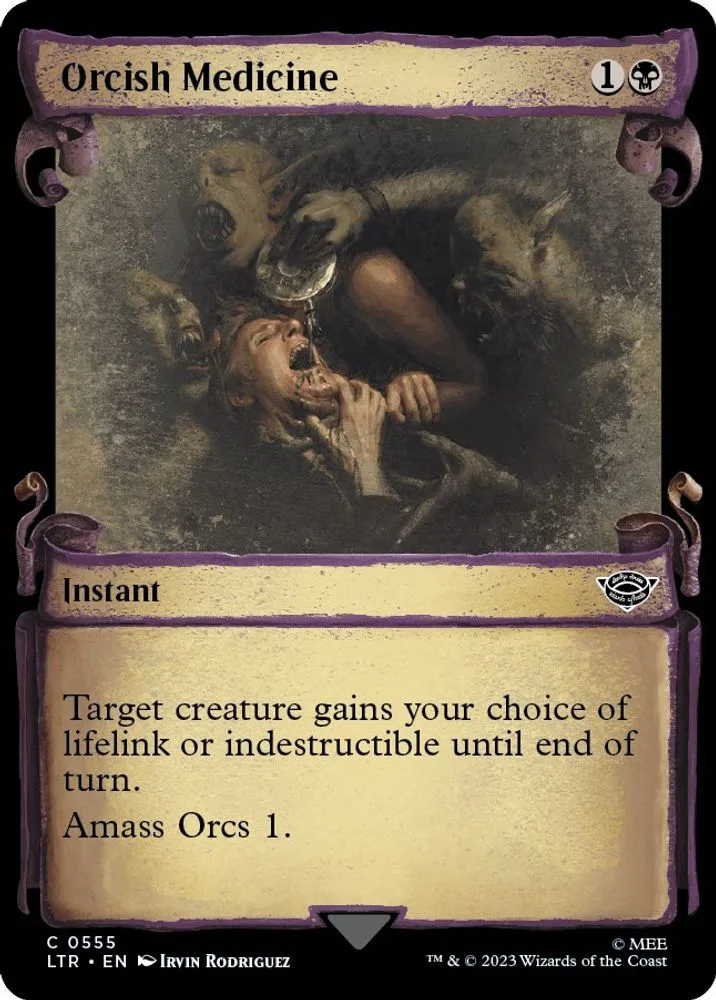 Orcish Medicine (Showcase Scrolls)