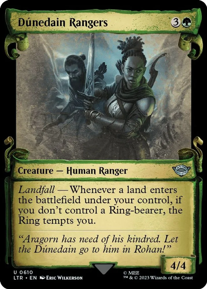 Dunedain Rangers (Showcase Scrolls)