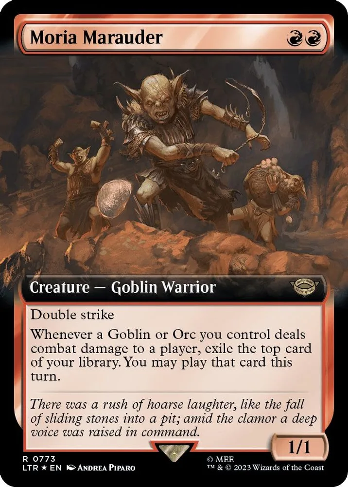 Moria Marauder (Extended Art · Surge Foil)