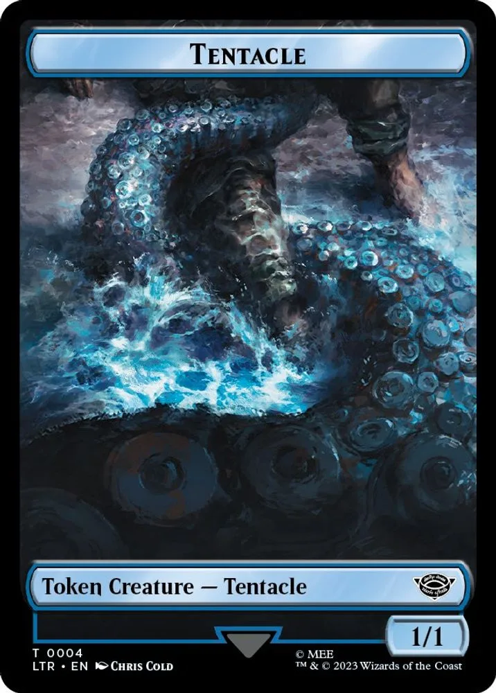 Tentacle // Food (0009) Double-Sided Token