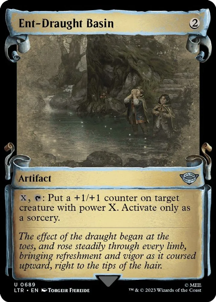 Ent-Draught Basin (Showcase Scrolls)