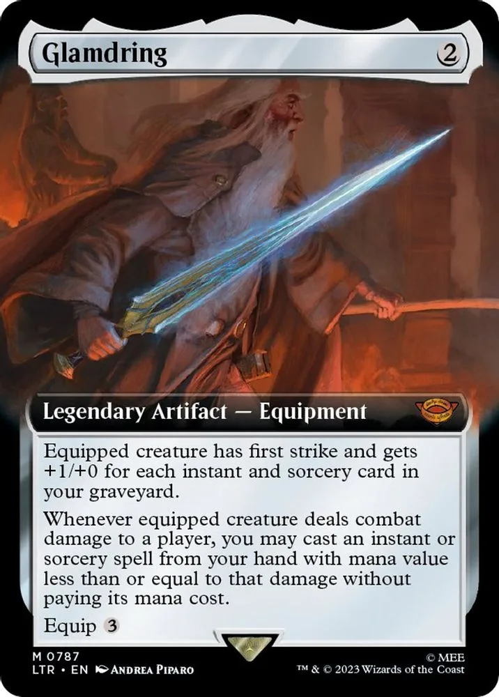 Glamdring (Extended Art · Surge Foil)