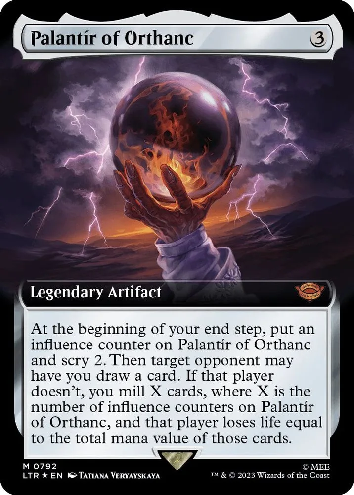 Palantir of Orthanc (Extended Art · Surge Foil)