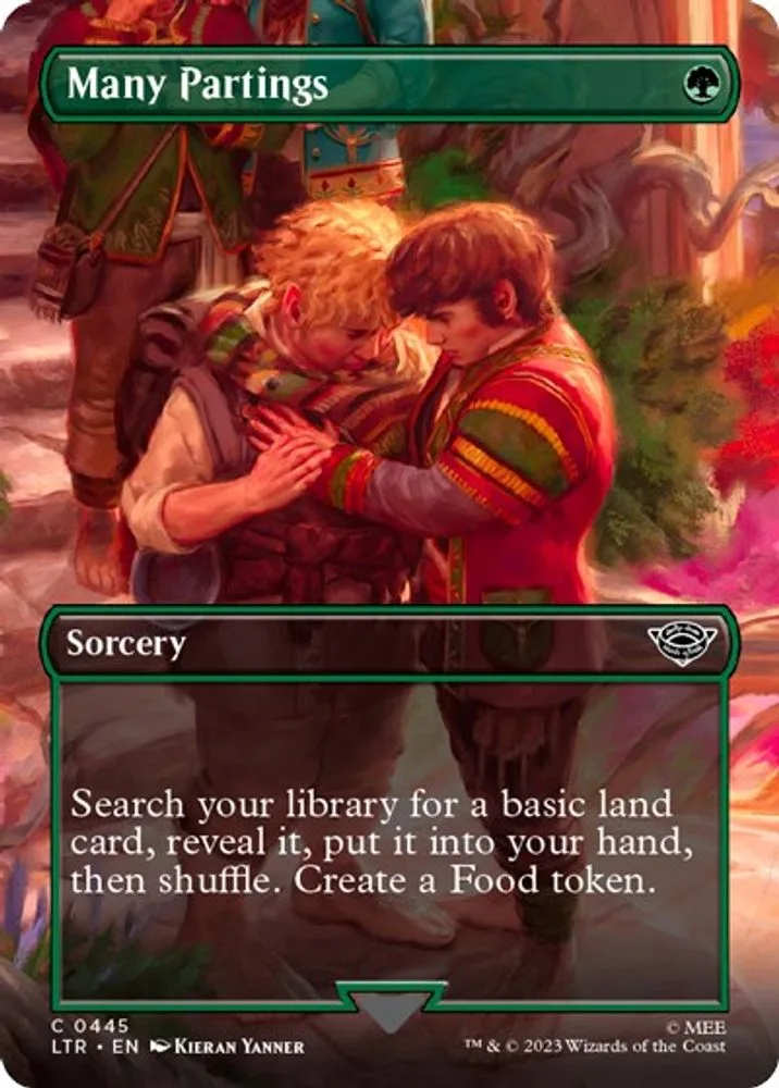 Many Partings (Borderless)