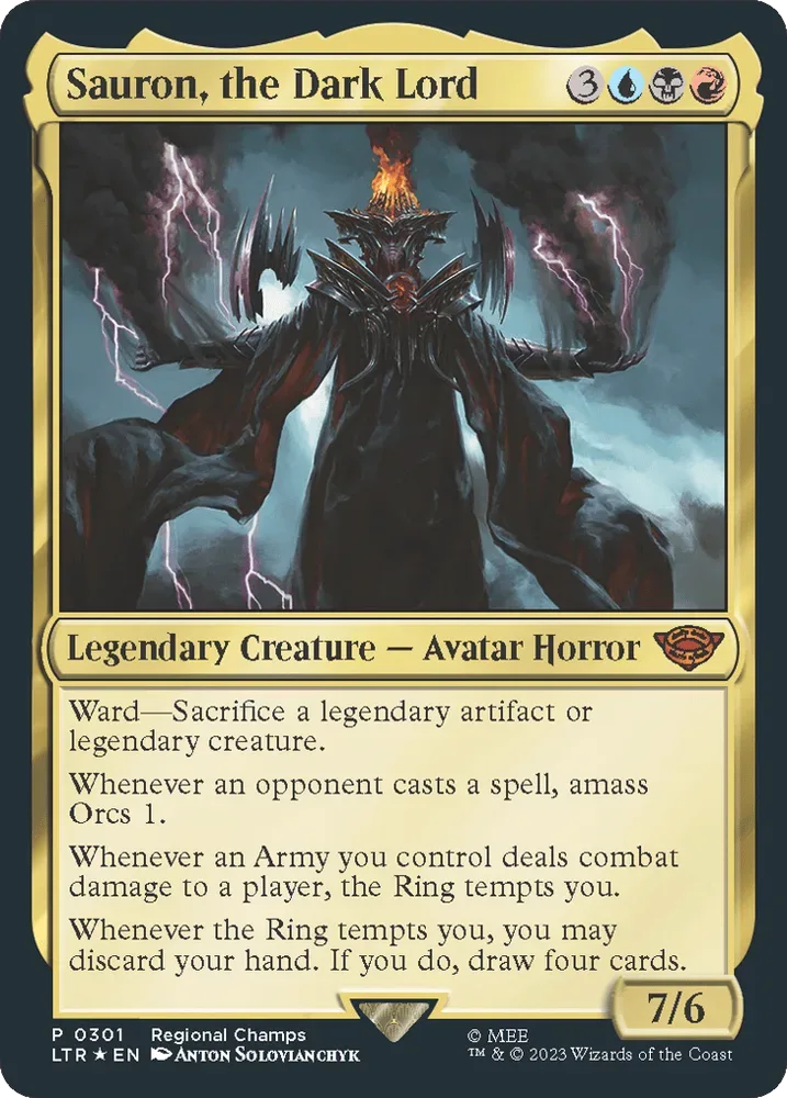 Sauron, the Dark Lord