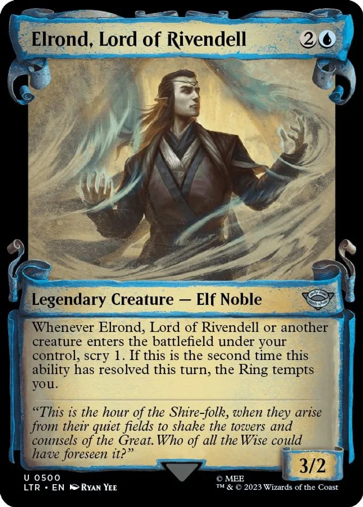 Elrond, Lord of Rivendell (Showcase Scrolls)