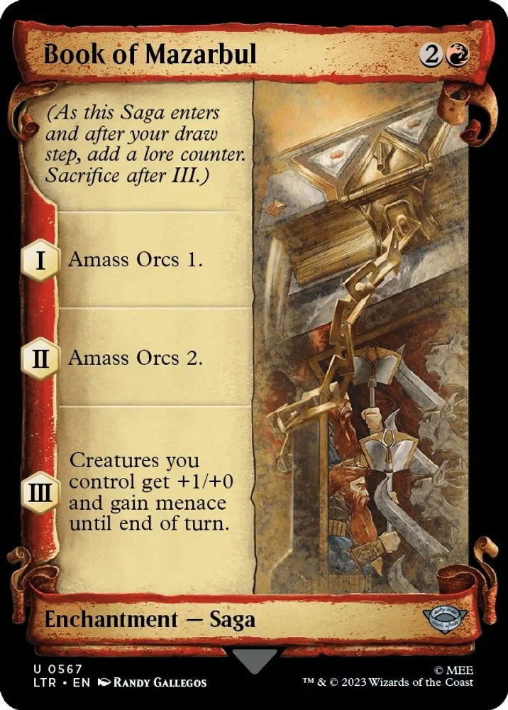 Book of Mazarbul (Showcase Scrolls)