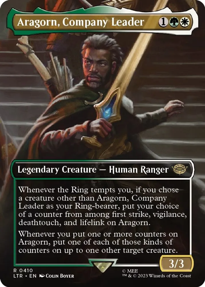 Aragorn, Company Leader (Borderless)