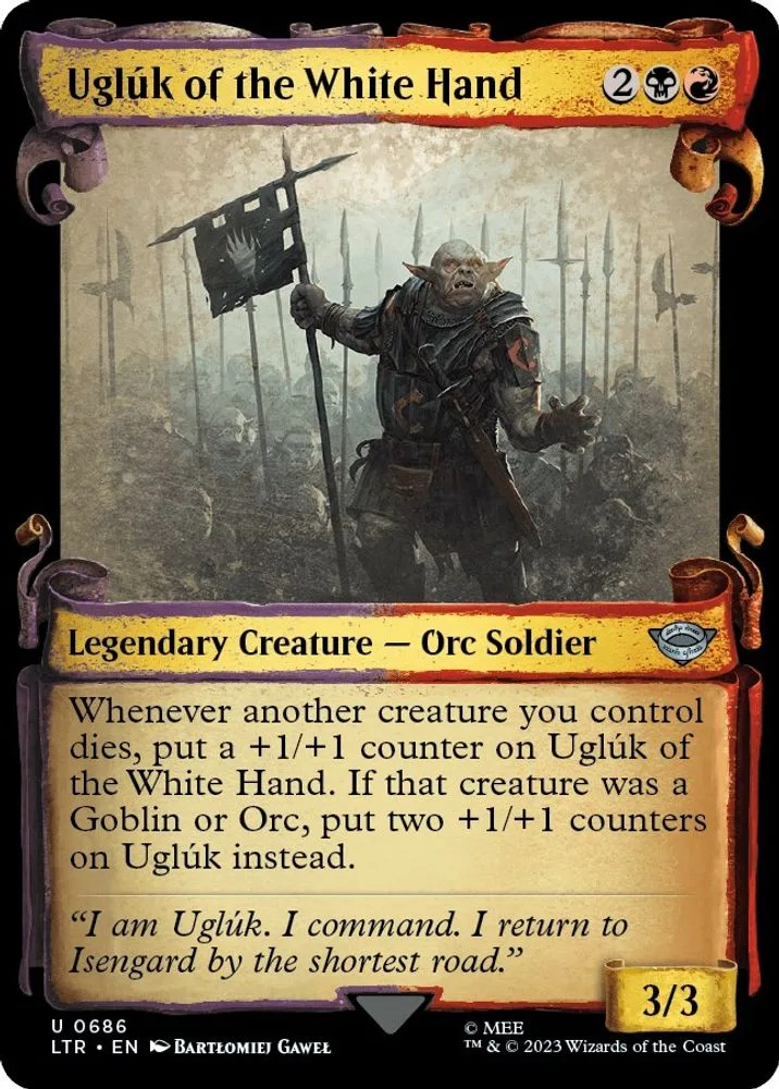 Ugluk of the White Hand (Showcase Scrolls)