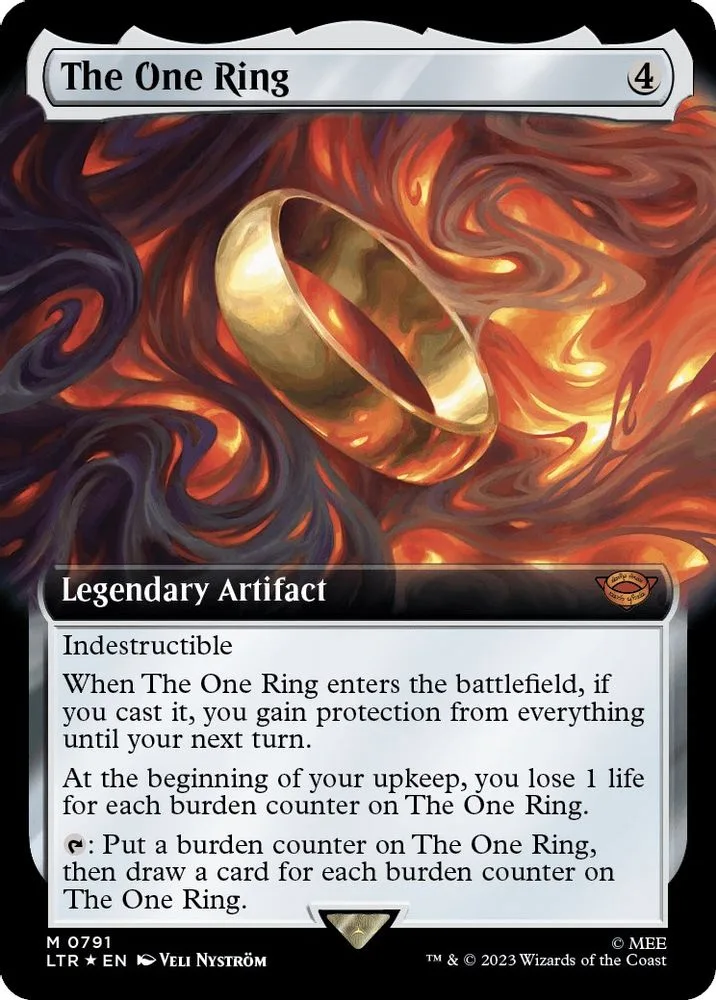 The One Ring (Extended Art · Surge Foil)
