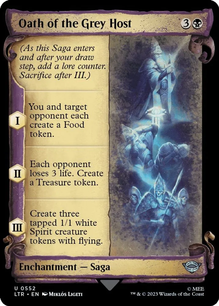 Oath of the Grey Host (Showcase Scrolls)