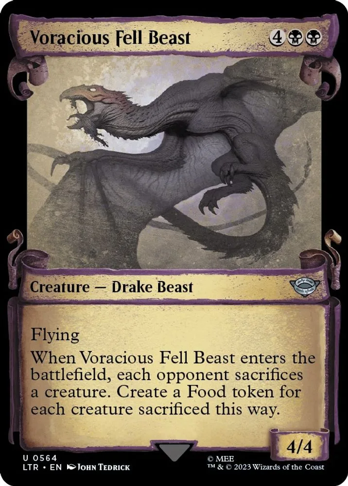 Voracious Fell Beast (Showcase Scrolls)