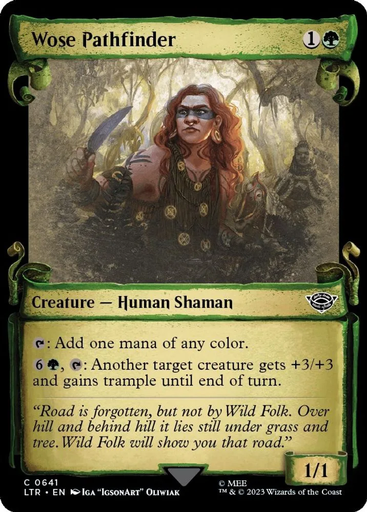 Wose Pathfinder (Showcase Scrolls)